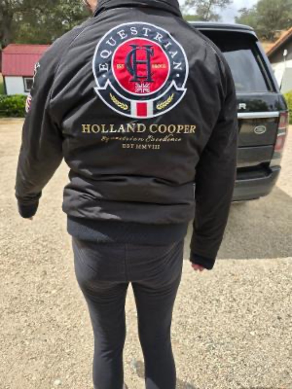 holland Cooper logo coat worn once in pics - Picture 2 of 14
